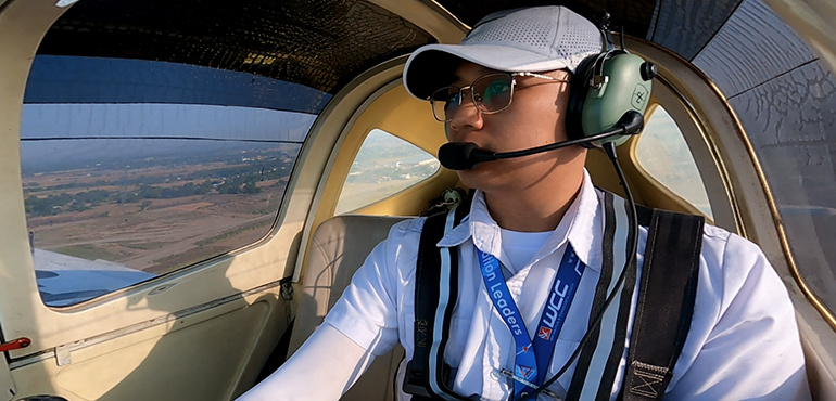 BS Aviation major in Commercial Flying